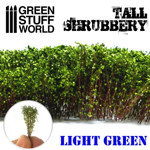 Arbusto Alto<br>Tall Shrubbery<br>Light Green - Image 2