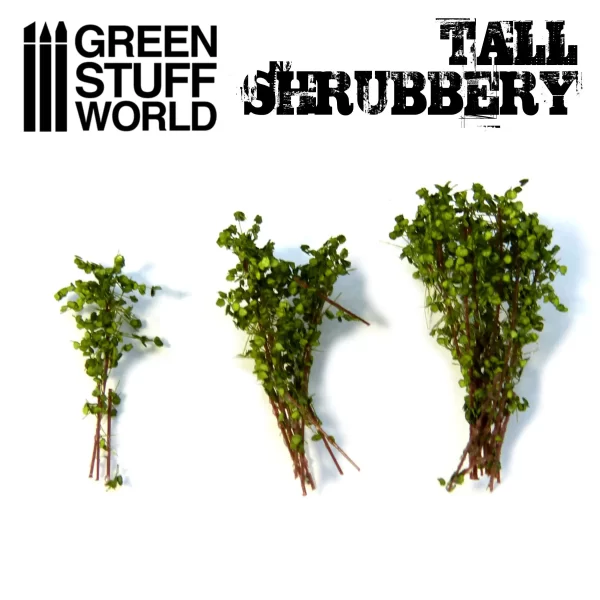 Arbusto Alto<br>Tall Shrubbery<br>Light Green - Image 3