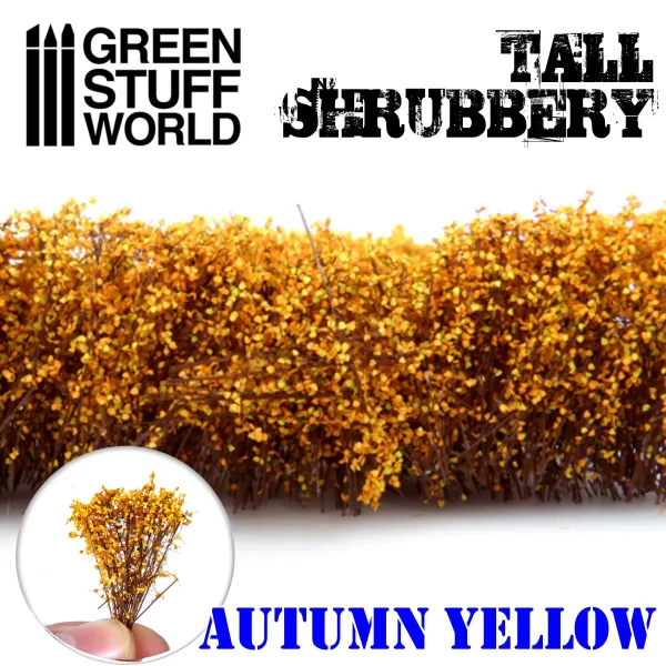 Arbusto Alto<br>Tall Shrubbery<br>Autumn Yellow - Image 2