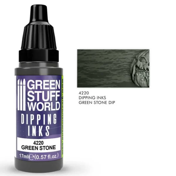 Tinta Dipping ink<br>Green Stone Dip<br>17 ml