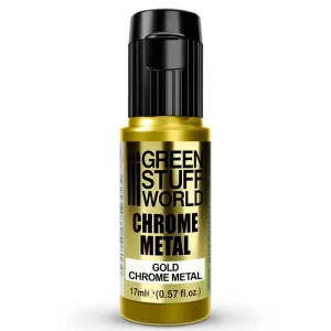 Tinta Cromo Dourado<br>PINCEL<br>17ml