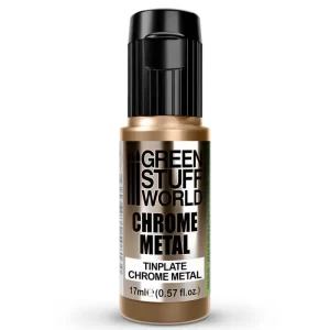 Tinta Cromo Tinplate<br>PINCEL<br>17ml