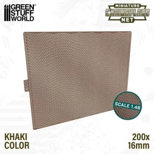 Rede de camuflagem<br><b>Escala ideal: 1:48</b><br>Cor: Khaki