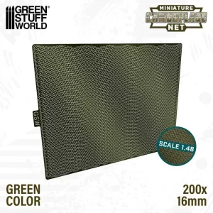 Rede de camuflagem<br><b>Escala ideal: 1:48</b><br>Cor: Verde