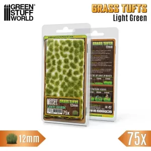 Tufos de Grama Autoadesivo<br><font color="#8D03E5">Tamanho: <b>12mm</b></font><br>Light Green