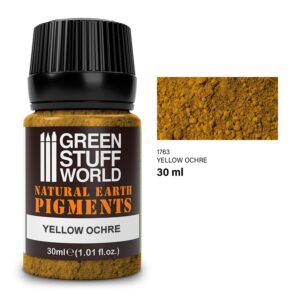 Pigmentos em pó<br>YELLOW OCHRE<br>30ml