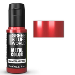 Tinta Acrílica Metálica<br>Vivid Metal<br>Flameflare Red 17ml