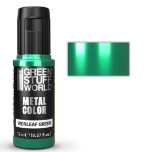 Tinta Acrílica Metálica<br>Vivid Metal<br>Ironleaf Green 17ml