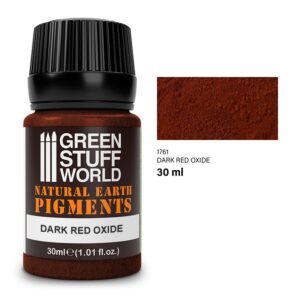 Pigmentos em pó<br>DARK RED OXIDE<br>30ml