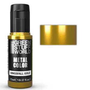 Tinta Acrílica Metálica<br>Vivid Metal<br>Kingsfall Gold 17ml